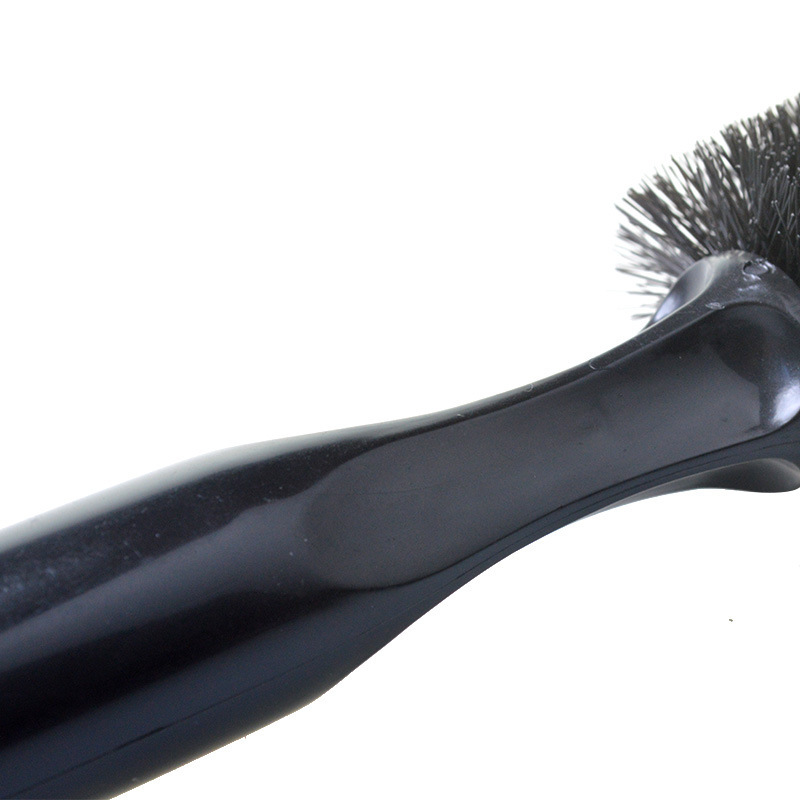 Car Tire Brush Car Wash Tire Cleaning Brush Car Wash Brush Cleaning Supplies Wheel Hub Brush Small Black Round Head