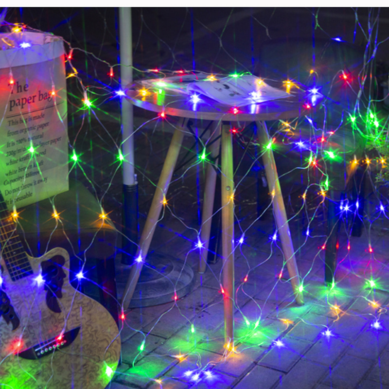 Net Light fishing net light starry net decoration solar net light outdoor waterproof Park decoration led Net Light wholesale
