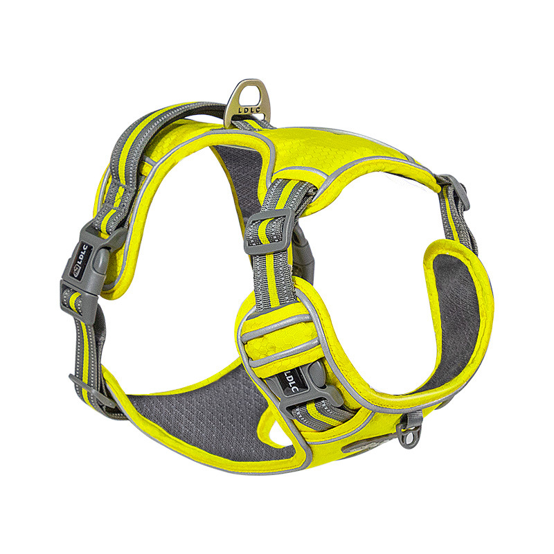 Strict selection of reflective pet chest strap medium and large dog chest strap nylon explosion-proof large dog chest strap traction rope