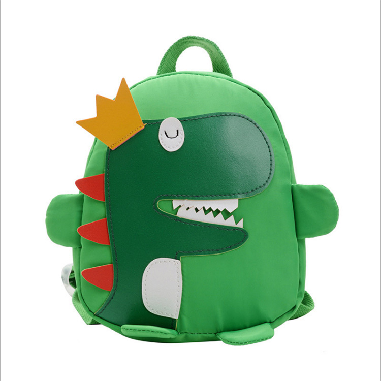 New Dinosaur Backpack Cartoon Children's Backpack Children's All-match Korean-style Oxford Cloth Kindergarten Baby Bag