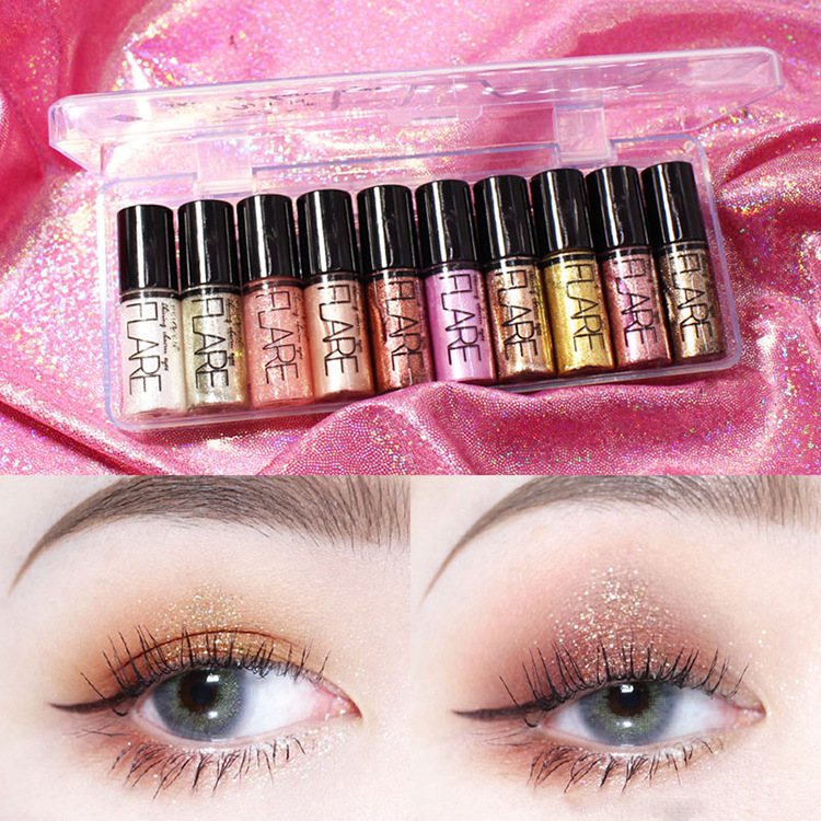 Penifen factory direct P5004H liquid eye shadow eye shadow glitter sequins lasting no makeup off no smudges