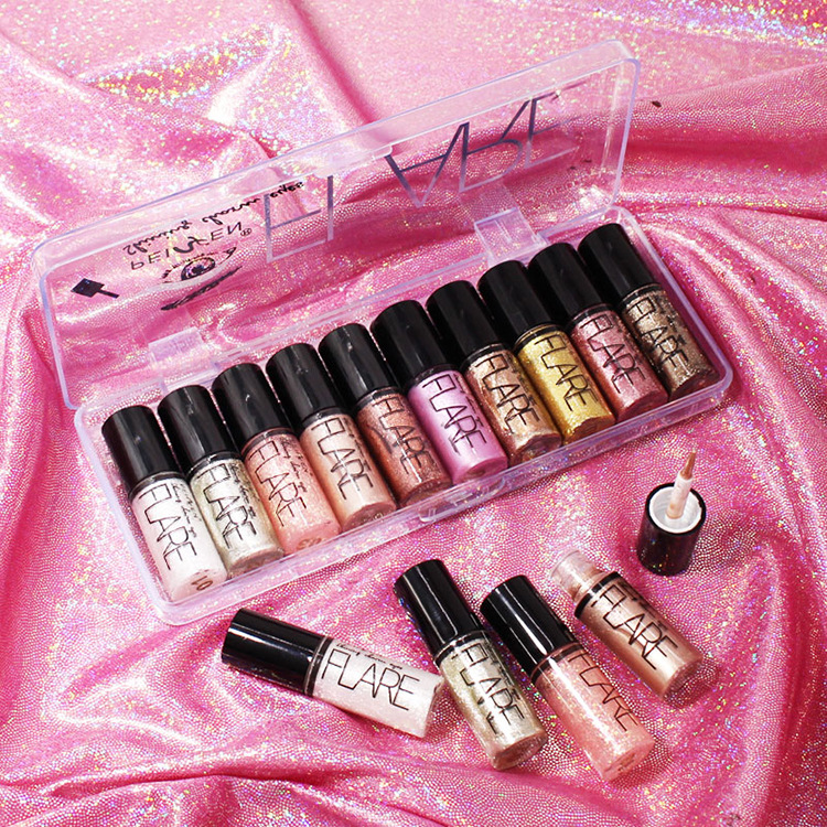 Penifen factory direct P5004H liquid eye shadow eye shadow glitter sequins lasting no makeup off no smudges