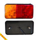 Supply 10LED red and yellow truck tail light 24v car rear tail light 12vled trailer side light signal light