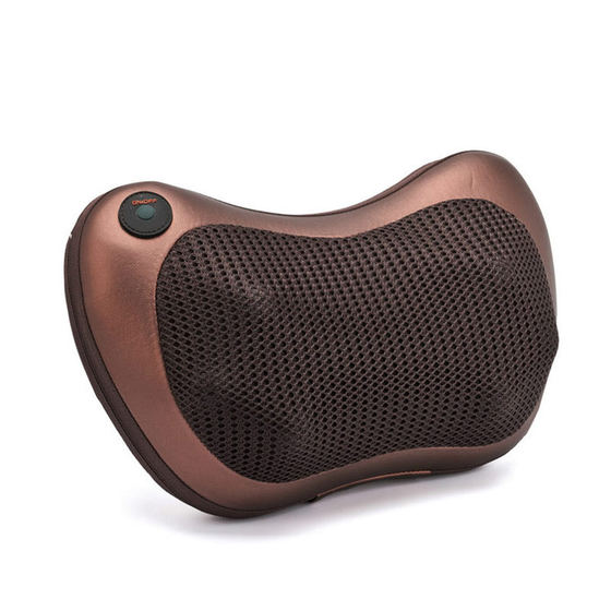 Cross-border Cervical Spine Massager Waist Shoulder and Neck Massager Car Home 8-head Full Intelligent Heating Electric Massage Pillow