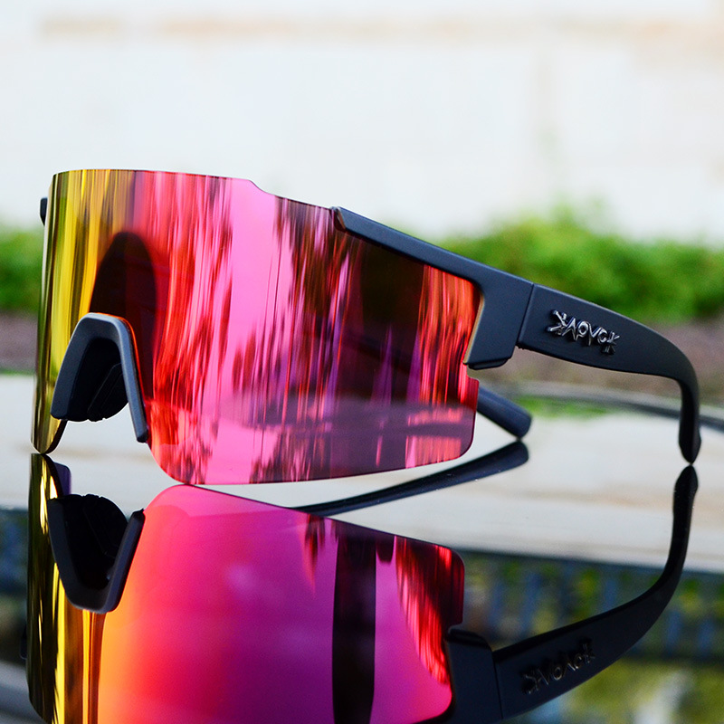 kapvoe outdoor sports riding glasses for men and women new frameless road bike bike motorcycle mountain bike