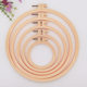 Factory wholesale embroidery ring embroidery diy plastic embroidery shed cross-stitch embroidery embroidery imitation bamboo embroidery cloth poking frame