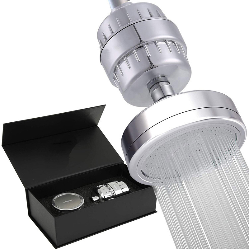 Cross-Border E-Commerce Bath purifier shower nozzle gift box shower filter set showerfilter