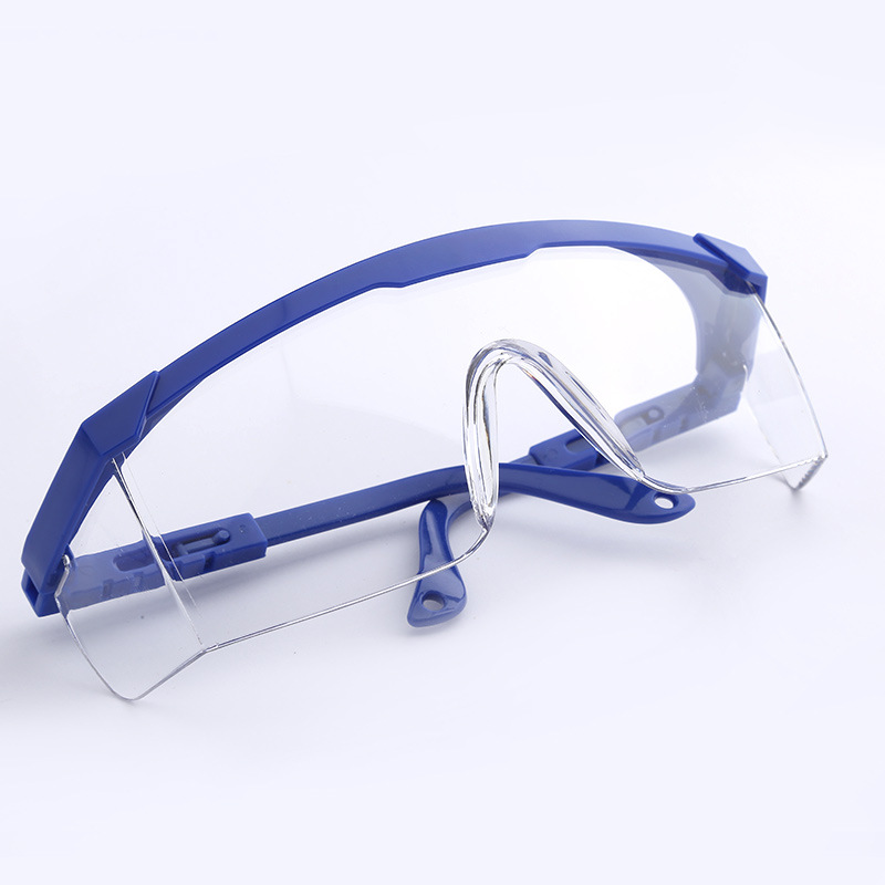 Direct supply of anti-impact telescopic leg protective glasses polished welding glasses anti-spatter anti-acid and alkali goggles