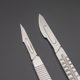 Disposable Sterilized Surgical Blade Carbon Steel English Carbon Steel Double Eyelid Carving Blade Non-domestic Hospital Use
