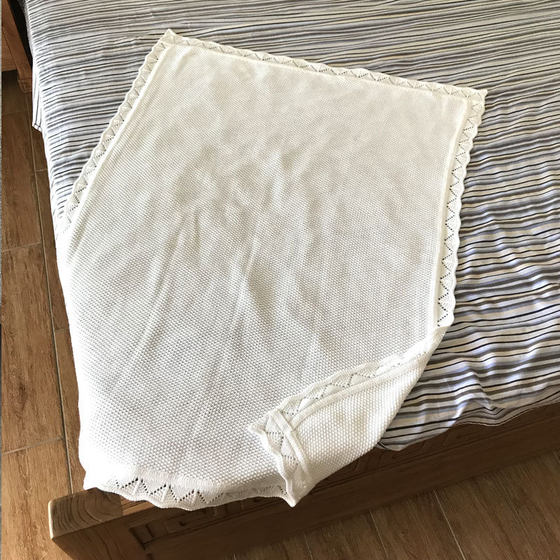 INS Foreign Trade Norway Nordic Baby Cotton Knitted Blanket Baby Blanket Push Car Blanket Baby Blanket Line Blanket