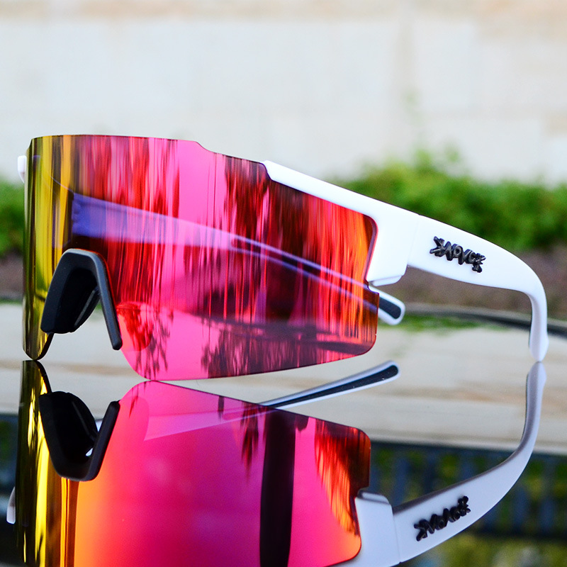 kapvoe outdoor sports riding glasses for men and women new frameless road bike bike motorcycle mountain bike