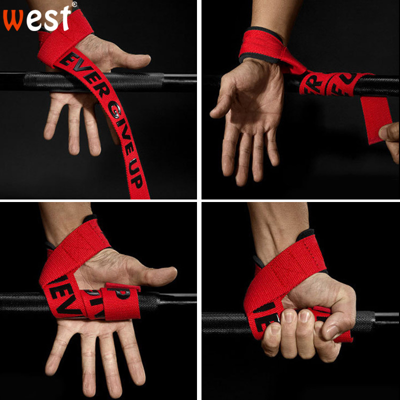 Fitness Weightlifting Booster Belt Sprain Pressure Bandage Wrist Bracer Horizontal Bar Dumbbell Pull Belt Strength Training