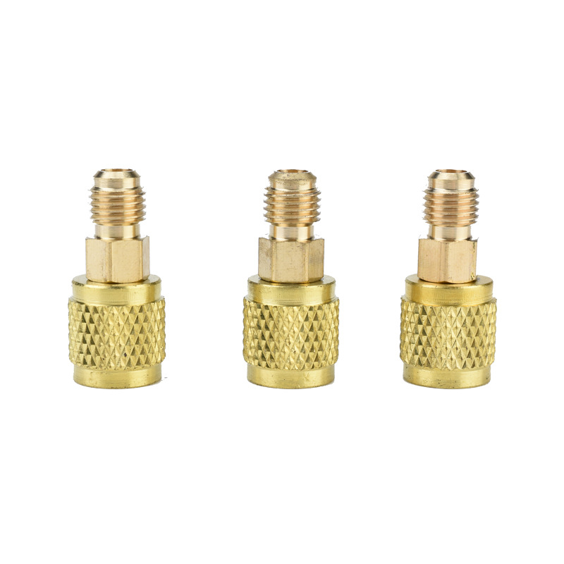 All Copper R410 Adapter Air Conditioning Filler Snow Fluoride Adapter Air Conditioning Refrigeration Connector