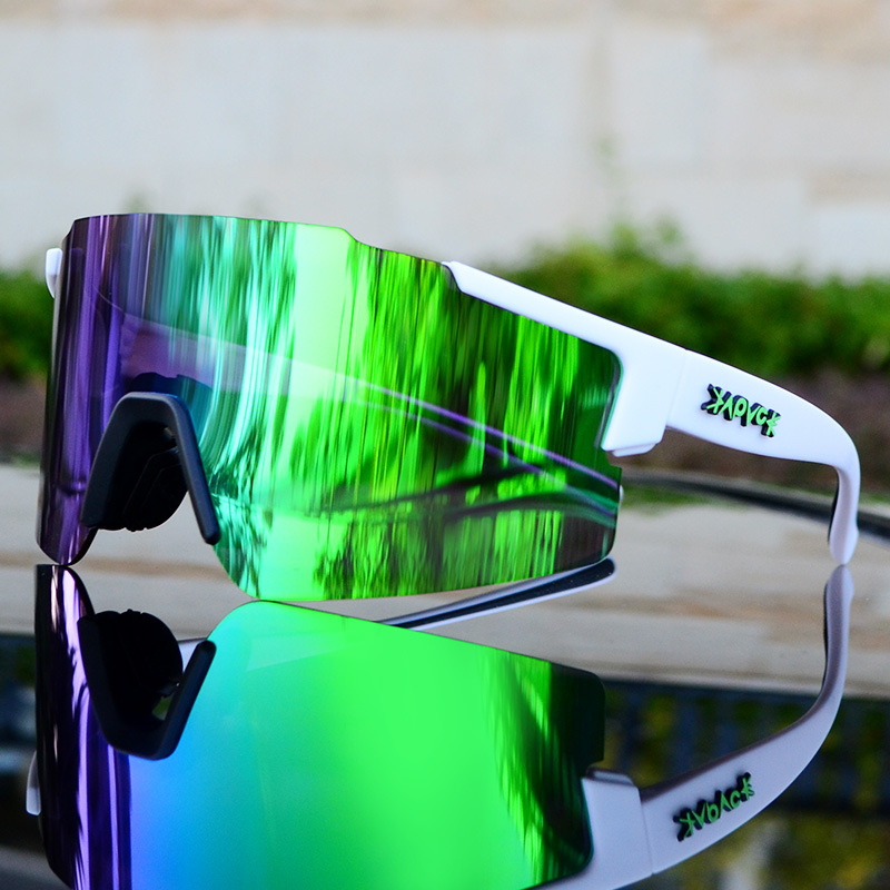 kapvoe outdoor sports riding glasses for men and women new frameless road bike bike motorcycle mountain bike