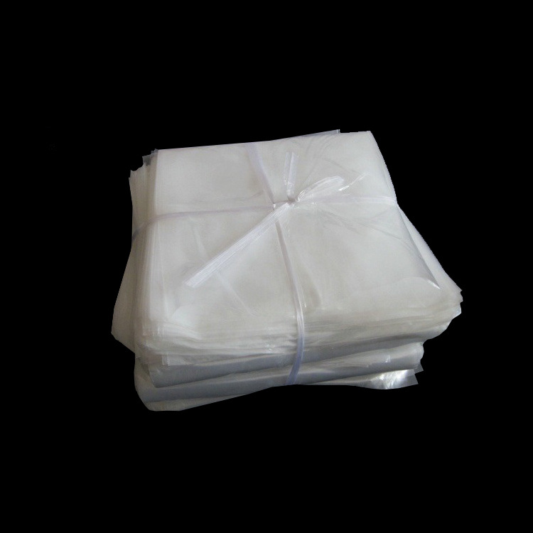 Factory printing warning plastic bags industrial plastic bags spot wholesale PE high pressure transparent flat pocket