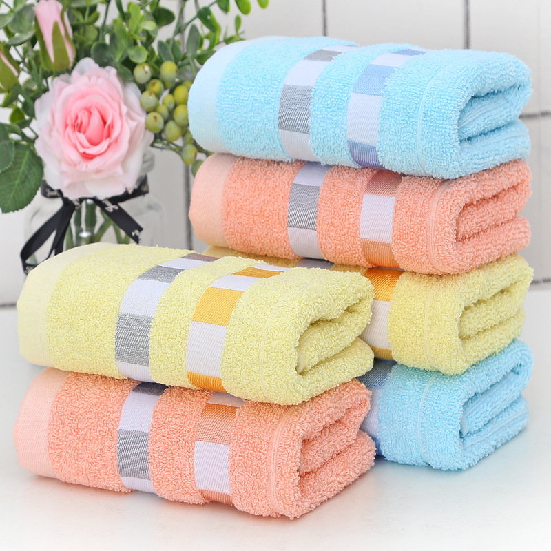 Towel Cotton Class A logo Gift Welfare Towel Cotton Labor Insurance Advertising Embroidery Class B Adult Commercial Super Polyester Cotton