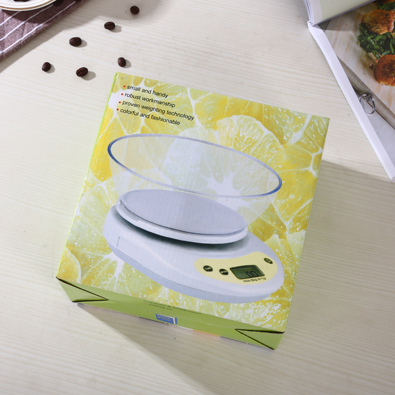 Household kitchen electronic scale kitchen baking scale food scale DIY dessert scale medicine fruit food scale wholesale