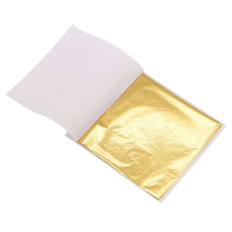 [Flat Taiwan Gold Foil 9cm/14cm] Factory Direct Supply Decoration Top Nail Art Decoration Gold Foil Paper