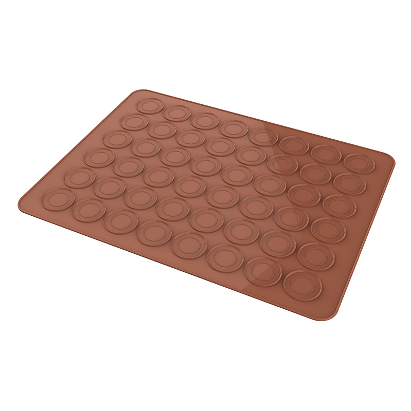 Ningbo factory food grade silicone biscuit chocolate macaron mat baking mat baking tools DIY spot