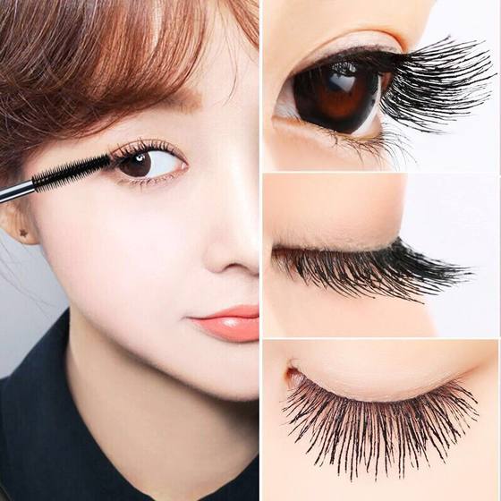1+2 Mascara Double Effect Adjusting Mascara Two-in-One Slender Long Thick Curled Big Eyes Mascara Makeup