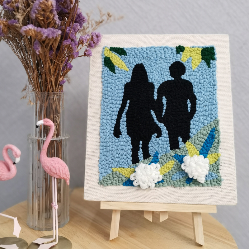 Shake Sound Unicorn Russian Poke Embroidery Needle Pen Wool Rub Show Handmade DIY Material Bag Cross Stitch New Style