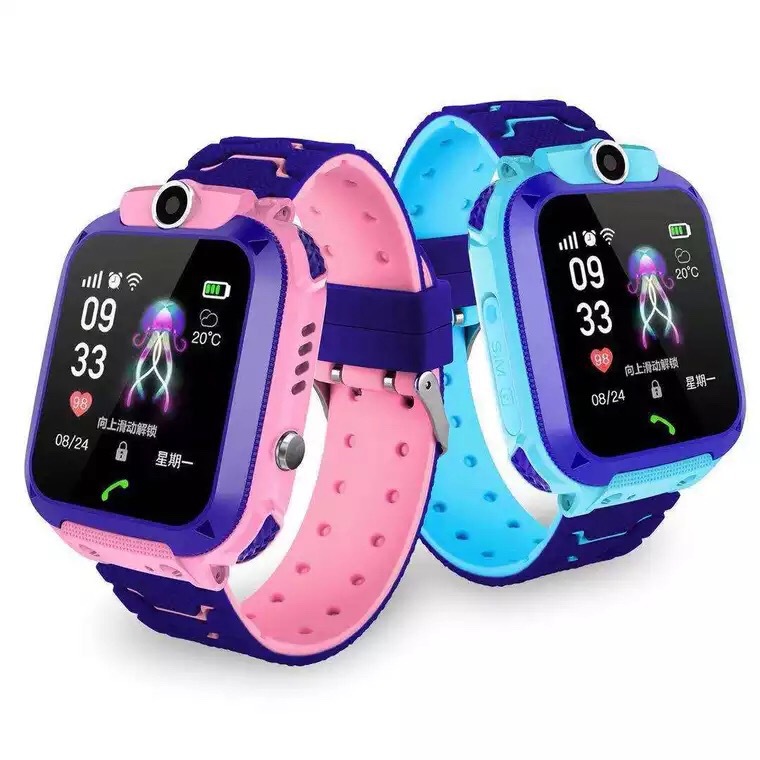 Cross-border overseas trade Q12/Q19 children's smart positioning phone watch X01 card call function 4G watch