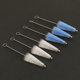 304 stainless steel brush decorating nozzle cleaning brush pipe nylon brush umbrella shaped small brush shaped triangle brush