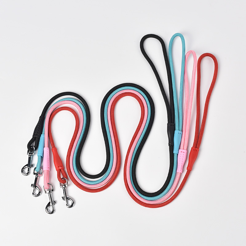 PSM New Dog Leash Dog Walking Rope Dog Chain Golden Hair Leash Pet Supplies Nylon Reflective Comfortable