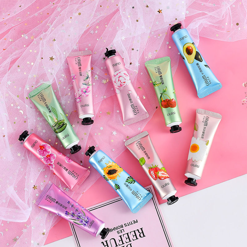 Oris single 30ml flower and fruit fragrance hand cream autumn and winter moisturizing anti-drying Moisturizing Hand Cream Compact