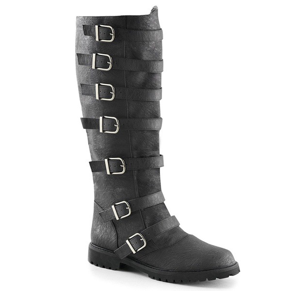 DESEO suministrar botas de hombre de gran tamaño, botas de caballero, botas de motocicleta con hebilla, tacón plano, comercio exterior transfronterizo 40-48_voghion.com