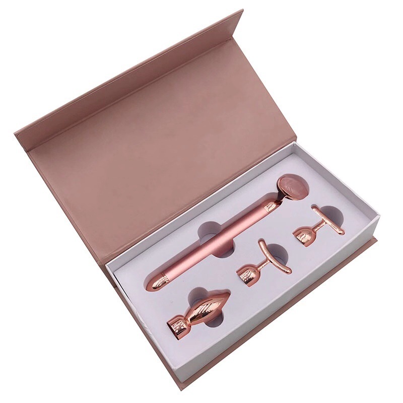 New Jade Beauty Gold Stick Four in One Face Massage Face Lifting Artifact Beauty Makeup Gift Beauty Stick