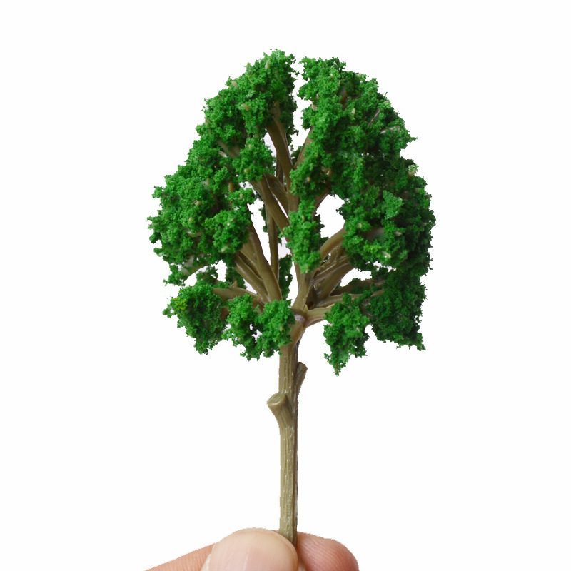 Sand table landscape model Tree mini plastic finished small tree miniature building scene tree ring art landscape plastic Mulberry