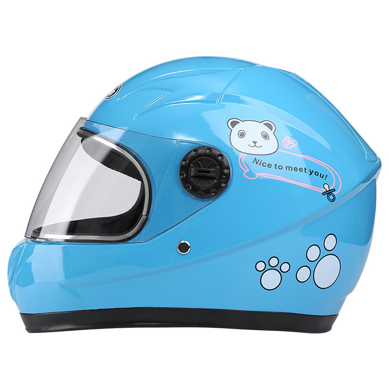 Cross-border children's helmet children's helmet electric car helmet autumn and winter men's and women's helmet warm cartoon manufacturers