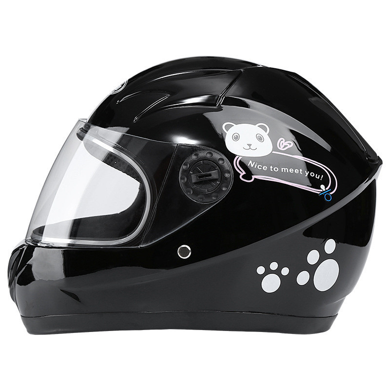 Cross-border children's helmet children's helmet electric car helmet autumn and winter men's and women's helmet warm cartoon manufacturers