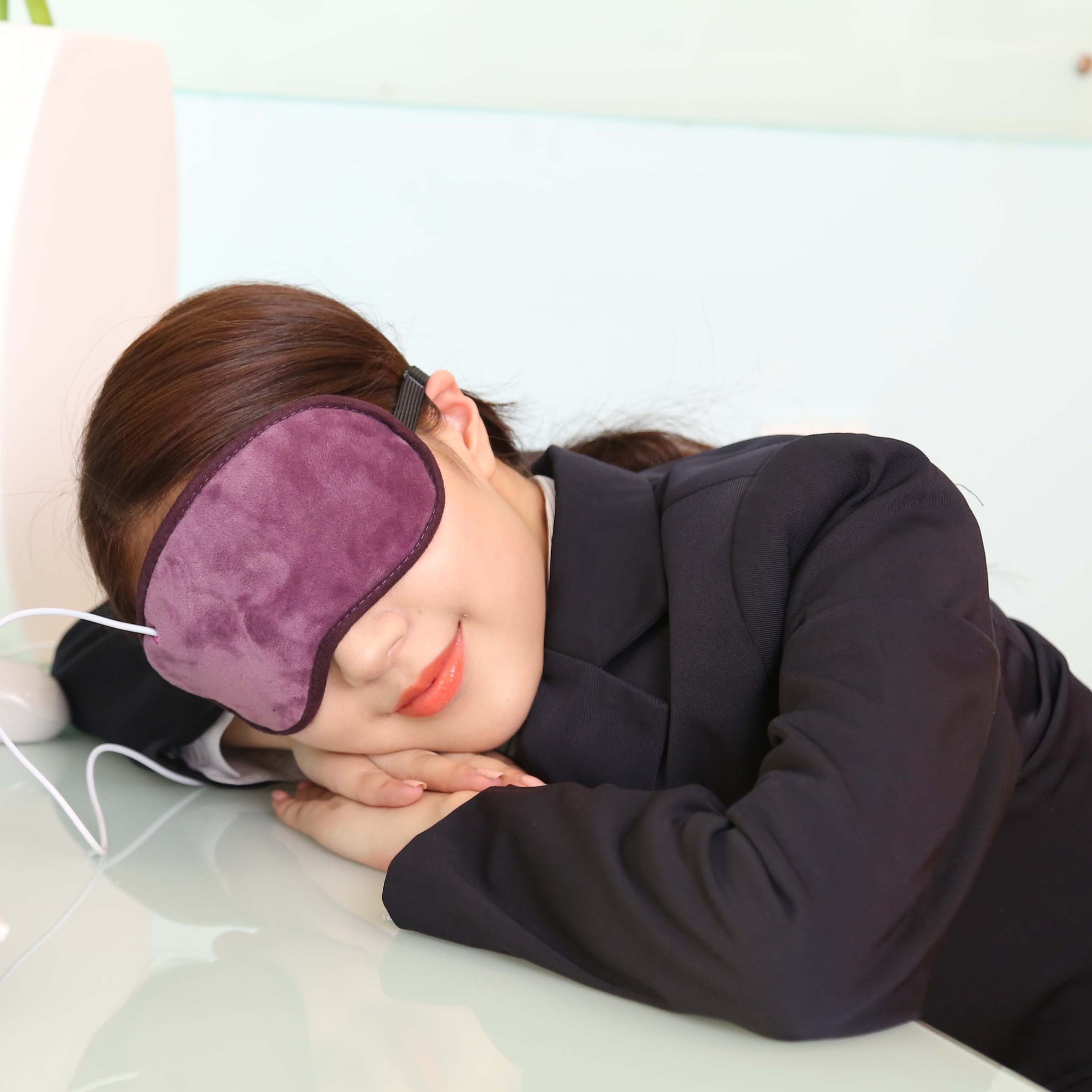 Anyuekang USB electric far infrared ray hot compress eye mask steam eye mask helps sleep and relieve eye fatigue