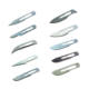 Disposable Sterilized Surgical Blade Carbon Steel English Carbon Steel Double Eyelid Carving Blade Non-domestic Hospital Use