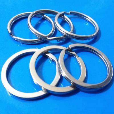 Factory wholesale metal key ring 304 stainless steel key ring car key chain accessories stainless steel key ring