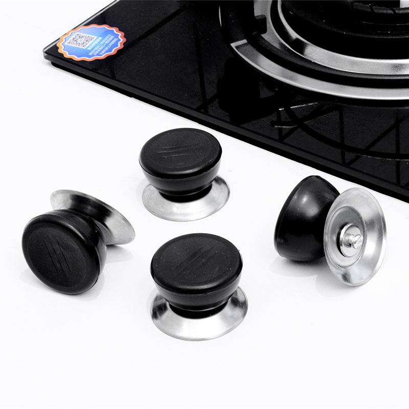 Wholesale plastic top bead pot lid handle pot ear plastic handle stainless steel top bead pot lid button universal type