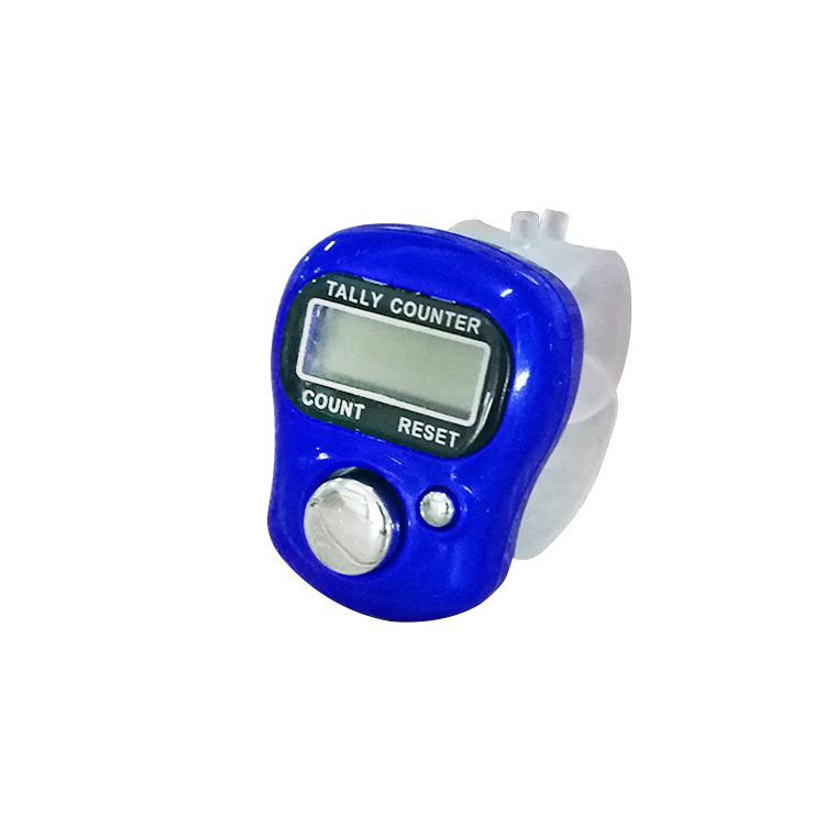 Electronic supplies manual counter LED counter mini ring counter finger counting device