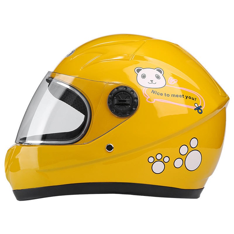 Cross-border children's helmet children's helmet electric car helmet autumn and winter men's and women's helmet warm cartoon manufacturers