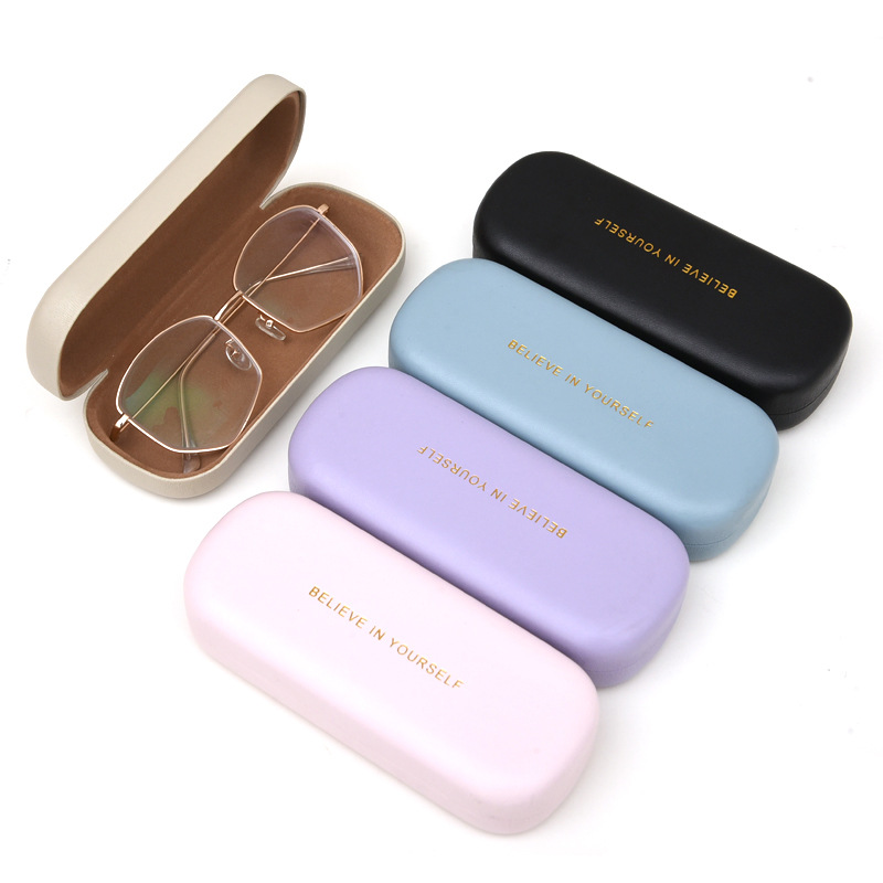 Glasses box manufacturers wholesale printable simple fashion glasses box myopia storage box high sense anti-pressure iron box