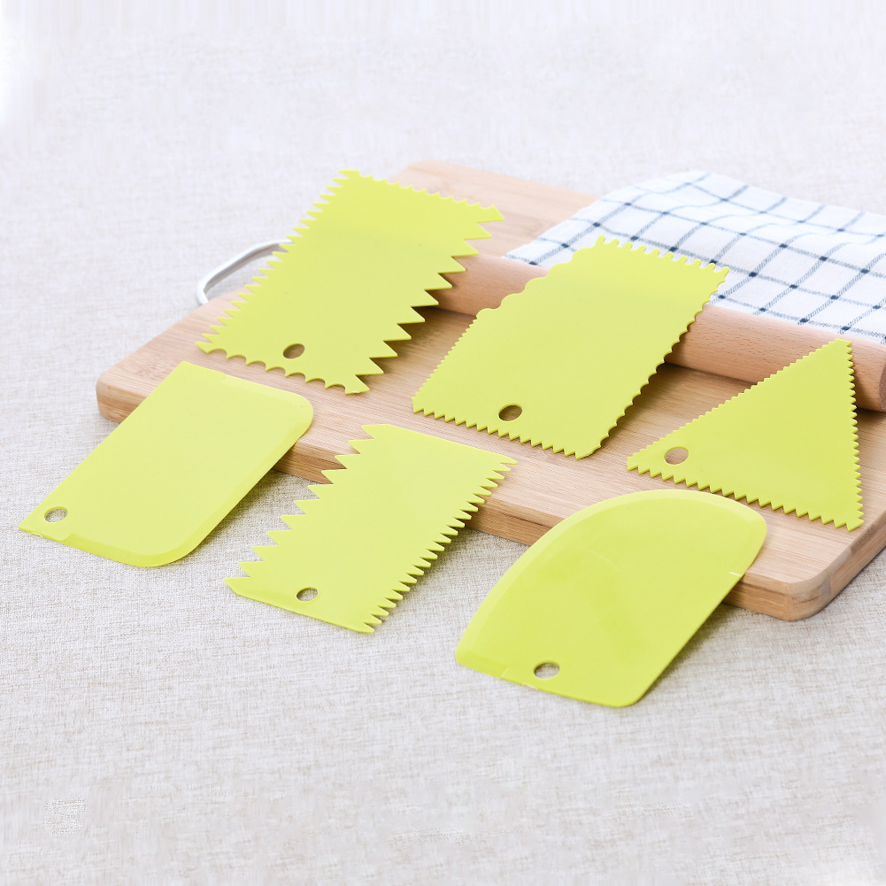6-piece set 3-piece set cake scraper multi-functional triangular cake scraper cream scraper cake tool