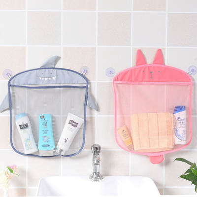 Korean version of Cartoon hanging bag colorful mesh storage hanging basket kitchen bathroom multi-purpose sundry storage hanging bag 44g