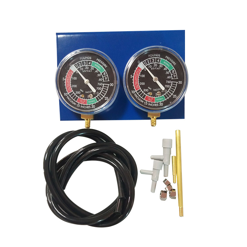 New two-cylinder meter motorcycle balancer carburetor vacuum meter synchronous vacuum suction meter auto repair tool