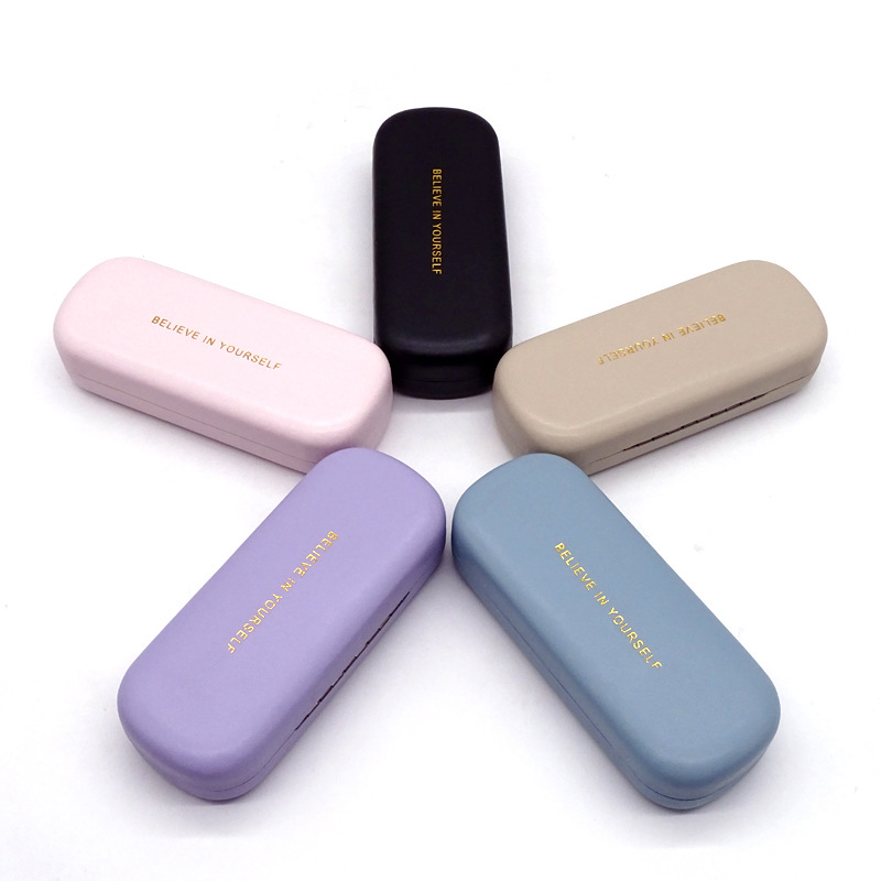 Glasses box manufacturers wholesale printable simple fashion glasses box myopia storage box high sense anti-pressure iron box