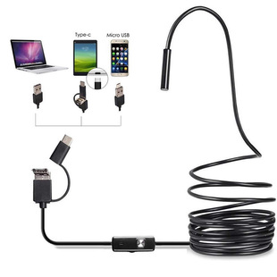Industrial mobile phone endoscope camera 7mm1 5 m lens supports Android computer Type-c/USB interface