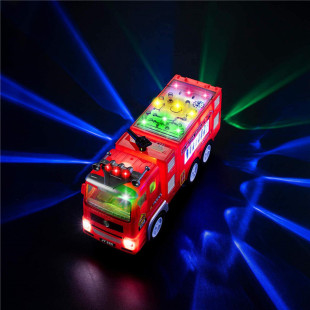 Electric Fire Truck Light Music Fire Truck light music Universal Fire Truck toy