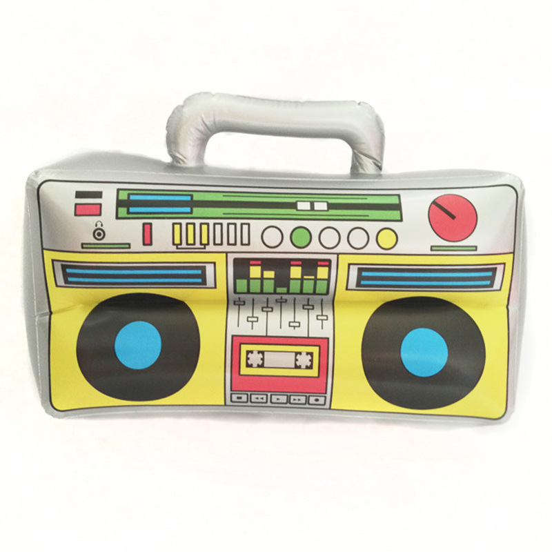 Amazon Hot Selling Inflatable Mobile Phone Children's Simulation Phone Radio Microphone Model Toy