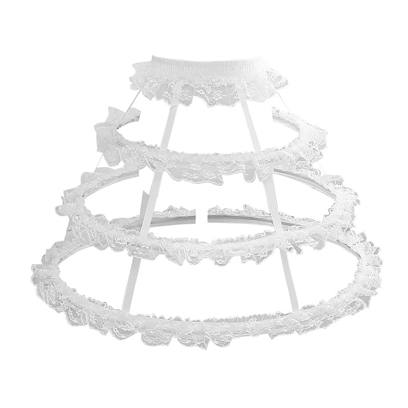 lolita lolita skirt support summer Cool Hollow violent Fishbone support daily Carmen bird cage support adjustable