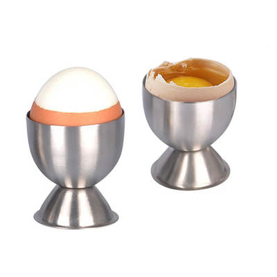 Factory Direct kitchen gadget stainless steel egg cup holder egg holder breakfast gadget